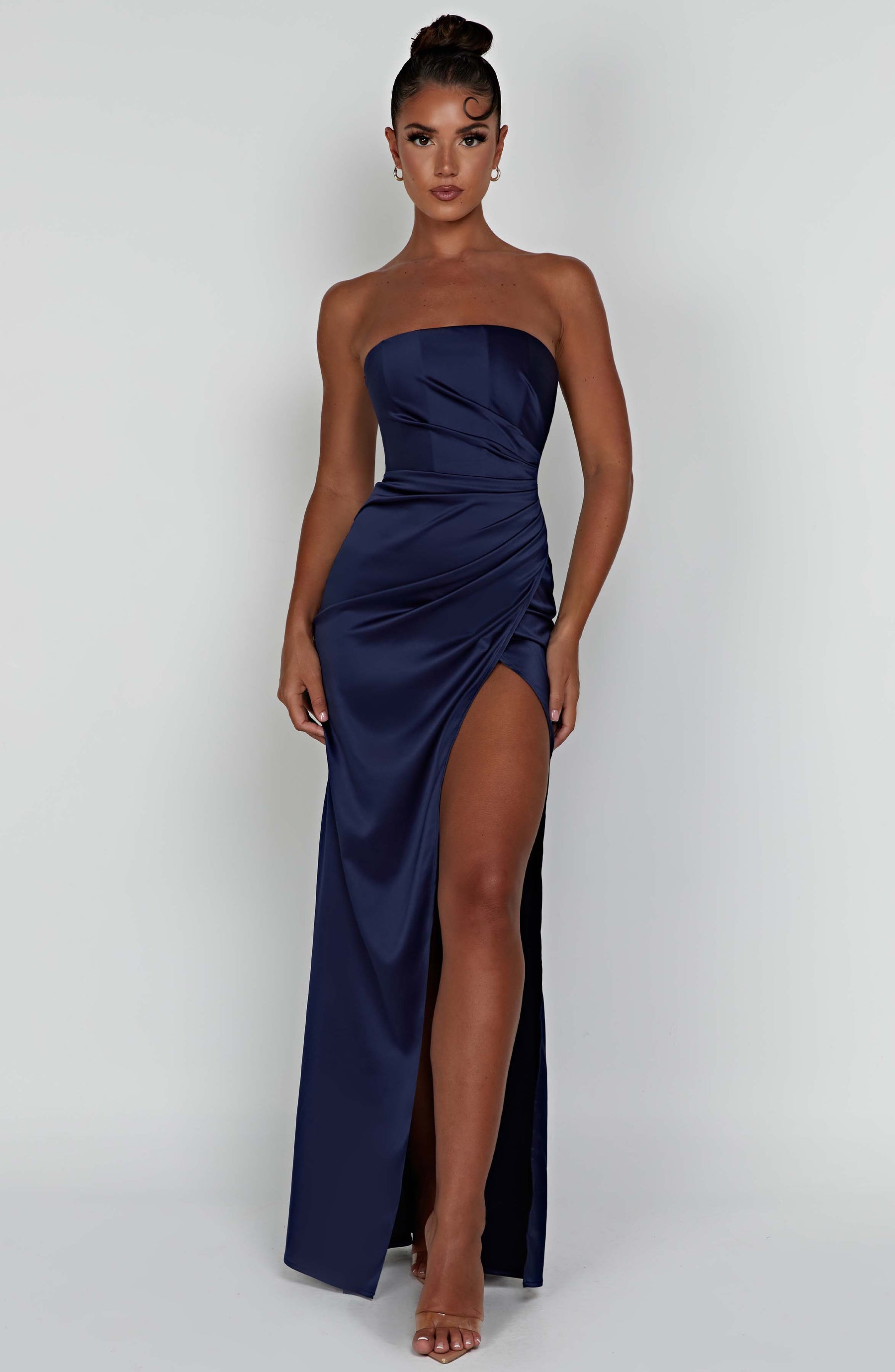 Vestido Maxi Safiya - Azul Marino