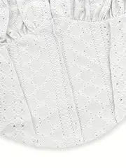 Elara Lace-Up Crop Top