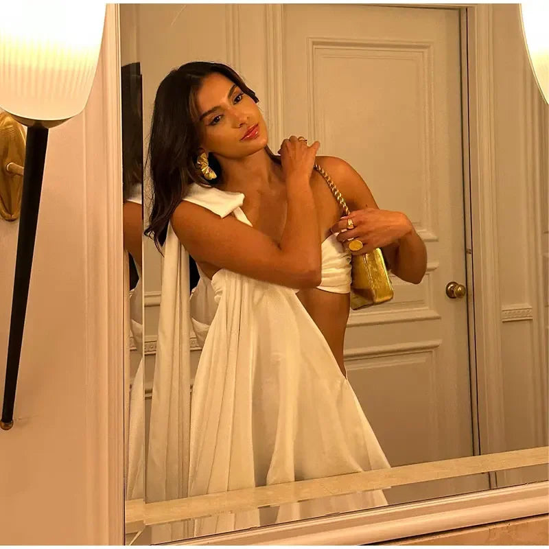 Vestido Corto Blanco