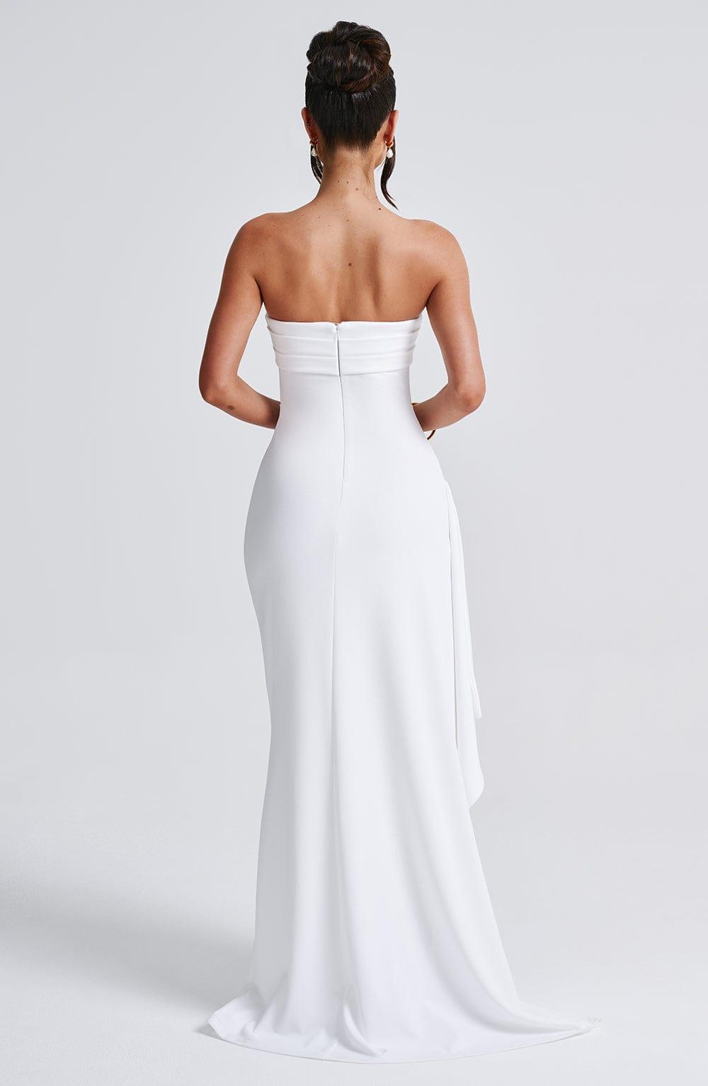 Zafira Maxi Dress - Blanco
