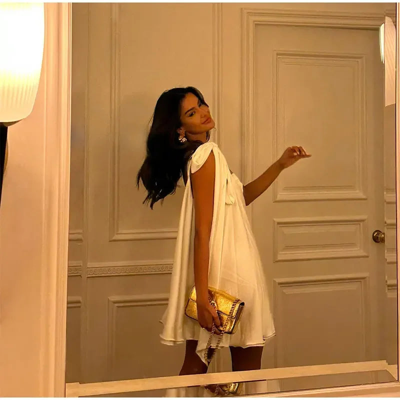 Vestido Corto Blanco