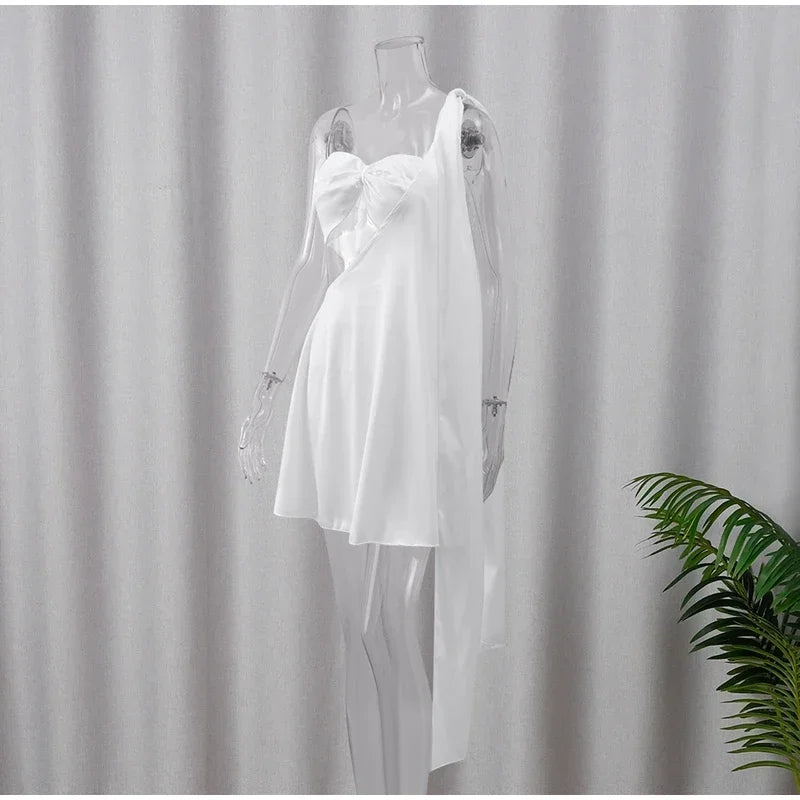 Vestido Corto Blanco