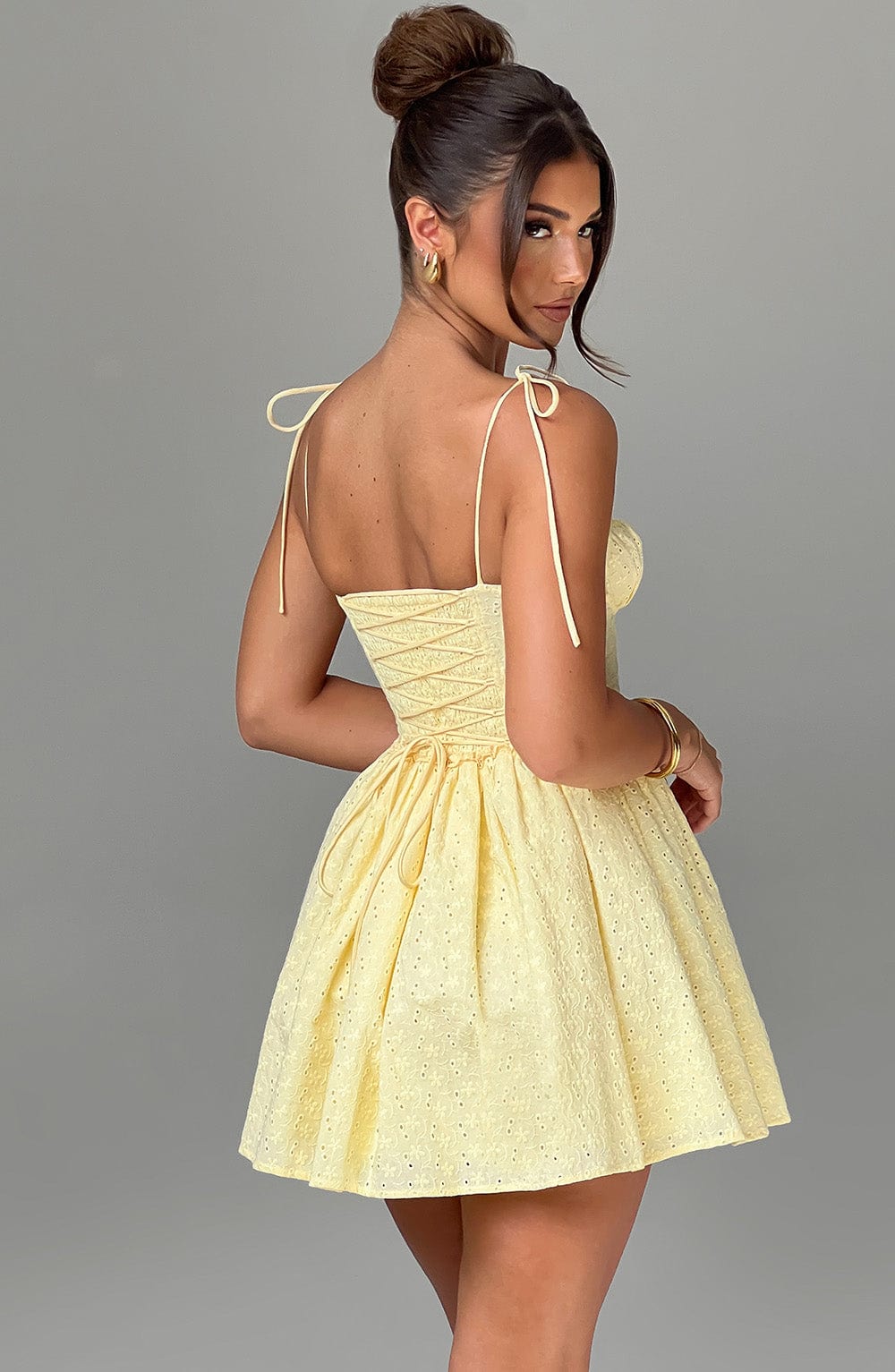 Vestido Phoebe Mini - Limón