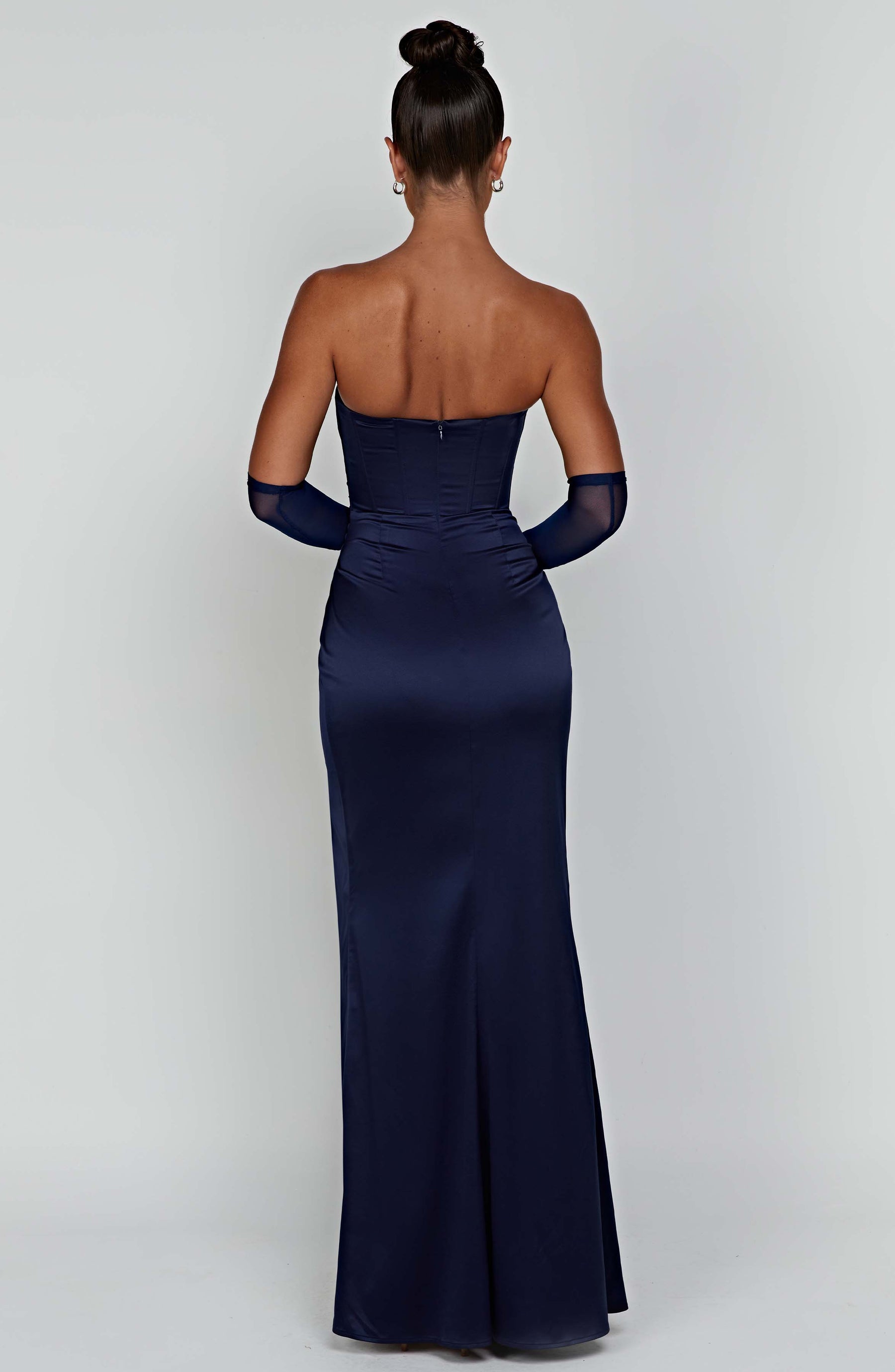 Vestido Maxi Safiya - Azul Marino