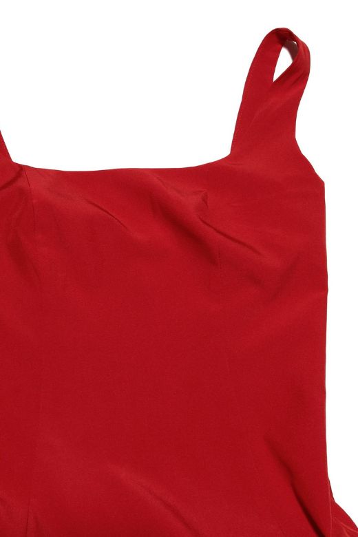 Harriet Midi Dress - Lipstick Red