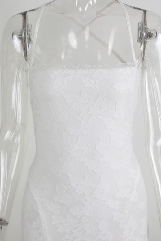 Kora Maxi Dress - Pearl White