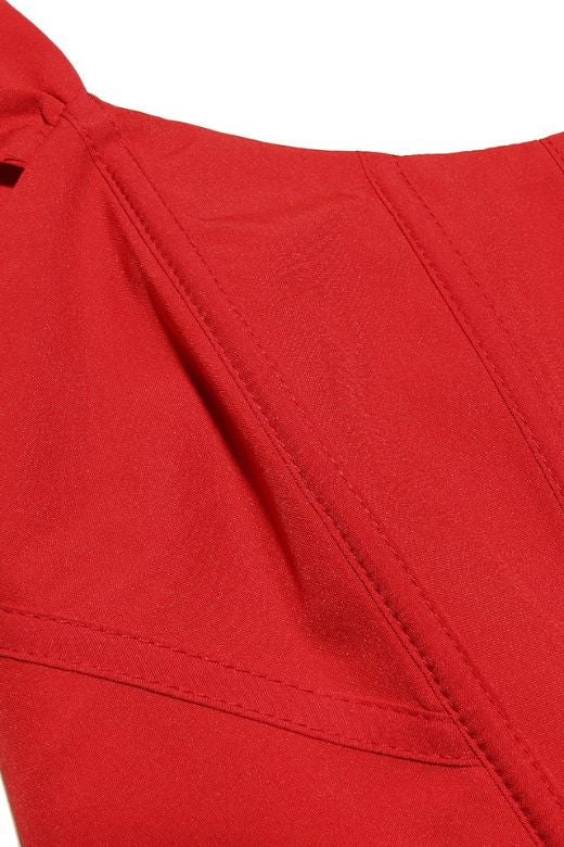 Monique Dress - Lipstick Red