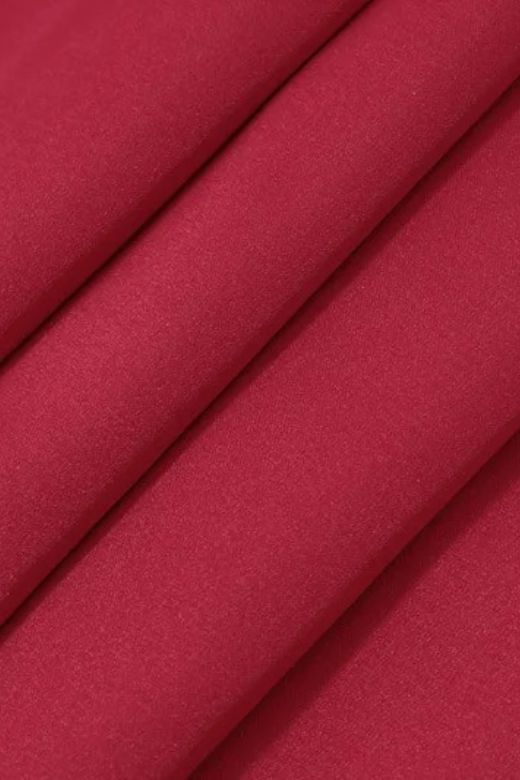 Tess Long Sleeve Maxi Dress - Lipstick Red