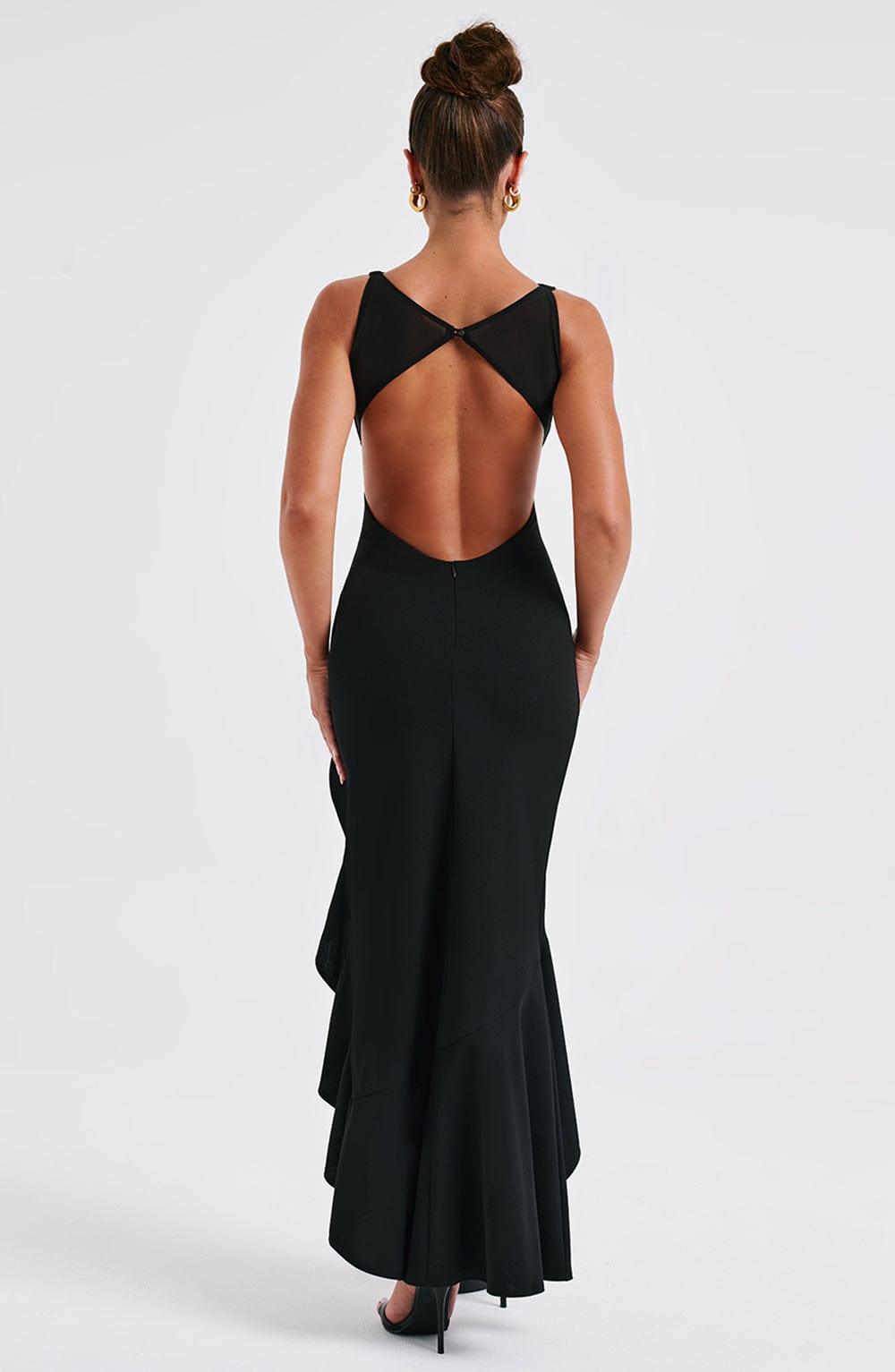 Theadora Maxi Dress - Negro