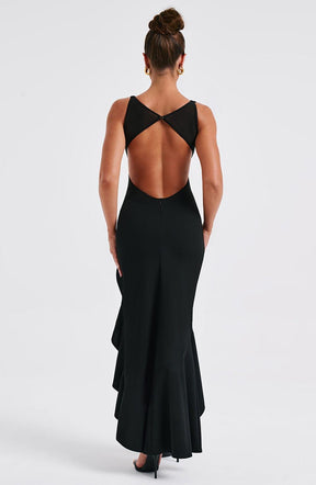 Theadora Maxi Dress - Negro