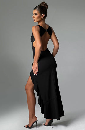 Theadora Maxi Dress - Negro