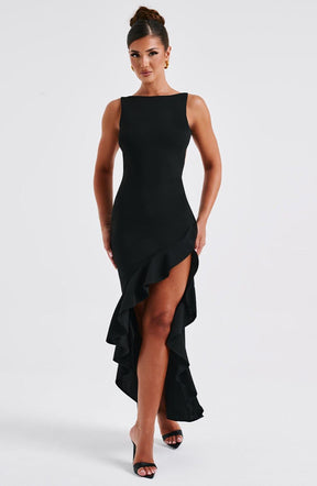 Theadora Maxi Dress - Negro