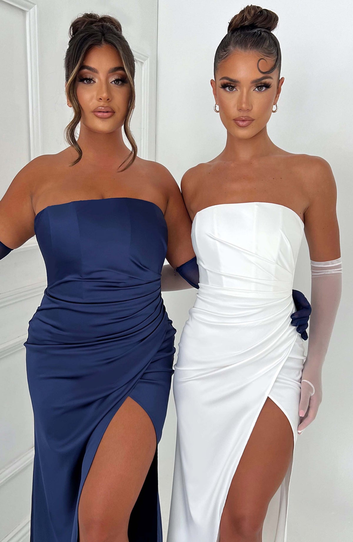 Vestido Maxi Safiya - Azul Marino