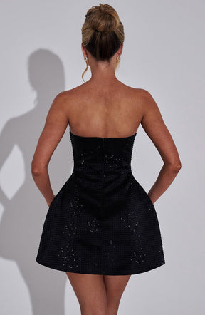 Vestido Paloma Mini - Negro