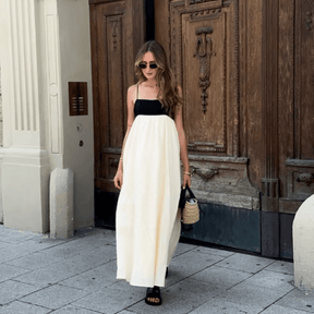 Maxi Dress with Sling Cutout