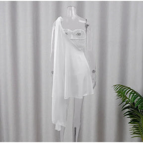 Vestido Corto Blanco