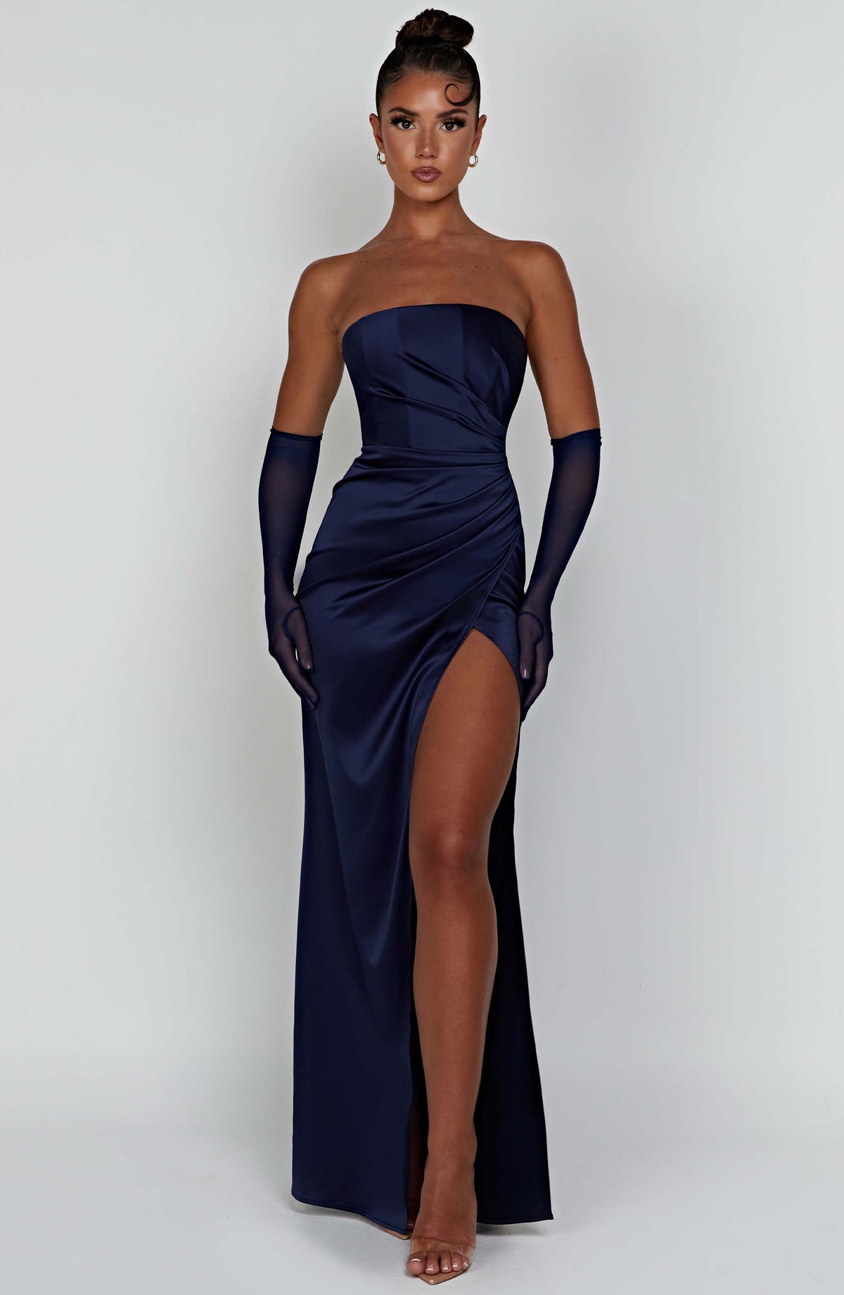 Vestido Maxi Safiya - Azul Marino