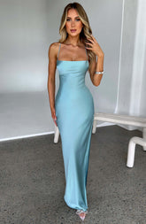 Makalita Vestido Maxi - Turquesa