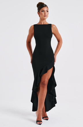 Theadora Maxi Dress - Negro