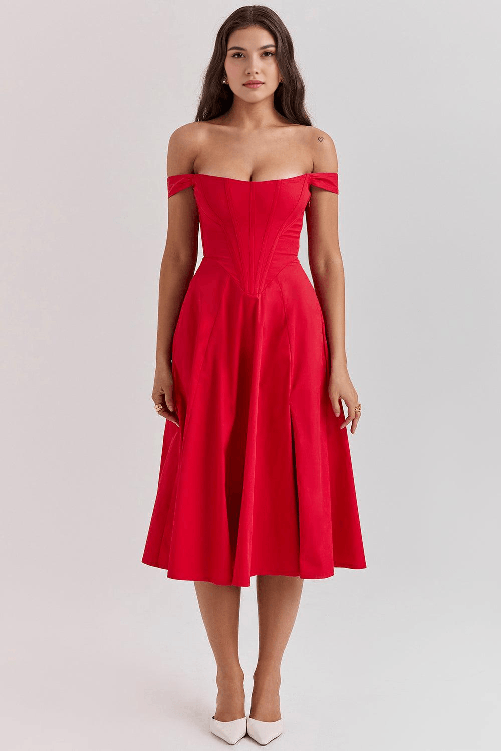 Cecile Bustier Dress