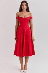 Cecile Bustier Dress